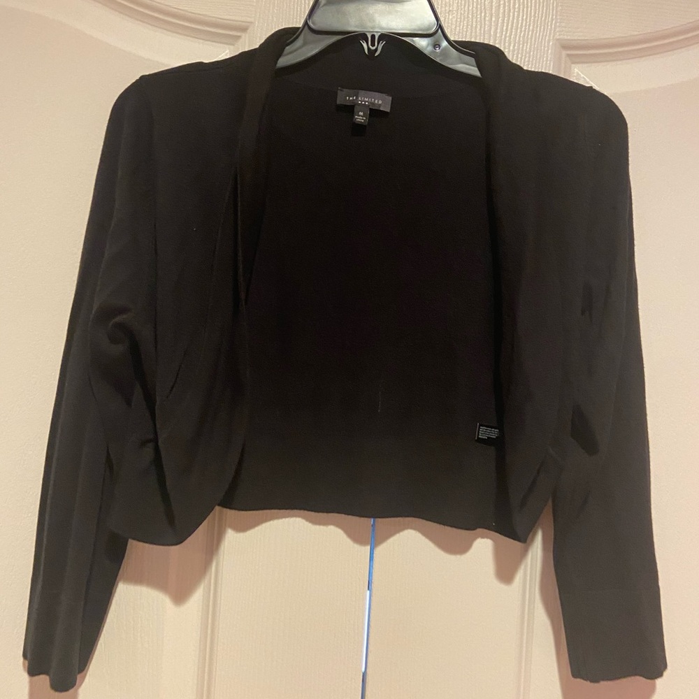 The limited crop cardigan